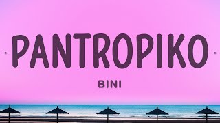 BINI  Pantropiko [upl. by Ettenotna]