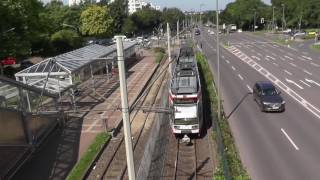 Verkehrsknotenpunkt Hattingen an der Ruhr mit SBahn Straßenbahn und Bus [upl. by Eldora]