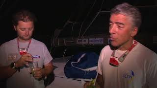 TJV2017  Arrivée de La Mie CâlineArtipôle  Arnaud Boissières et Manuel Cousin  22112017 [upl. by Shatzer]