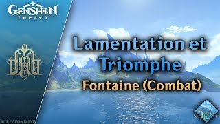 Lamentation et Triomphe — Fontaine Battle Theme  Genshin Impact OST Fountain of Belleau [upl. by Anuala544]