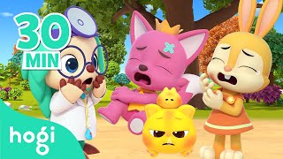 😭 Boo Boo Moments｜Ninimo is Sick  More｜Boo Boo Song for Kids｜Hogi Pinkfong [upl. by Meri774]