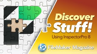 Finding FileMaker Problems  Leveraging Inspector Pro 8 [upl. by Llenra288]