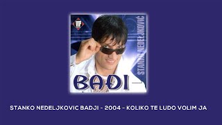 BADJI  KOLIKO TE LUDO VOLIM JA Official Audio [upl. by Orazio]