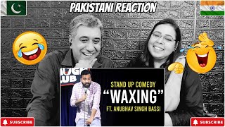 Waxing  Stand Up Comedy ft Anubhav Singh Bassi  Reaction [upl. by Nelav356]