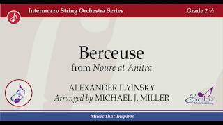 Berceuse  Alexander Ilynsky  Arranged by Michael J Miller [upl. by Elledoj]