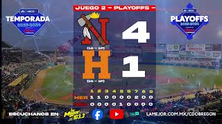 𝗘𝗡 𝗩𝗜𝗩𝗢  Juego 2  Playoff Mayos de Navojoa vs Naranjeros de Hermosillo  2 de enero del 2024 [upl. by Cecilia]