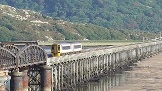 2019 Sep 19 Barmouth Bridge [upl. by Yhtorod]