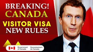 BREAKING Canada Visitor Visa New Rules  Canada Visitor Visa Latest Update [upl. by Edrahs]