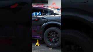 SRT LEN WRAPPED HIS DEMON 170 CHARGER…shorts youtube [upl. by Assirhc458]