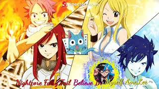 Nightcore Fairy Tail Believe In Myself AmaLee [upl. by Akiehsat]