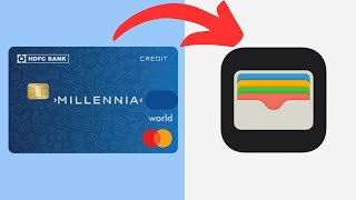 How To Add HDFC Card To Apple Wallet 2024 [upl. by Kelsi20]