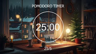 2505 Pomodoro Timer 🌼 Lofi Relaxing Music ★︎ Focus on Studying and Working ★︎ Focus Station [upl. by Salohcin85]