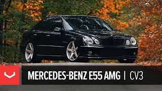 Mercedes Benz E55 AMG on 20quot Vossen VVSCV3 Concave Wheels  Rims [upl. by Aihceyt275]