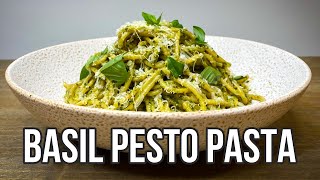 Basil Pesto Pasta Recipe [upl. by Iphagenia]