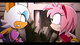 Amy rose and Rouge the bat edit  Sonic x  When I Grow Up [upl. by Doig]