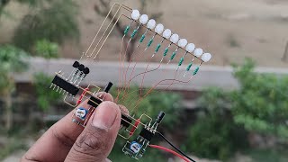 Incredible RGB LED Chaser Circuit  Unbelievable Results [upl. by Asirram]