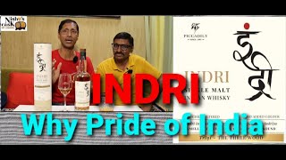 INDRI INDIAN SINGLE MALT WHISKY REVIEW [upl. by Esilahs375]