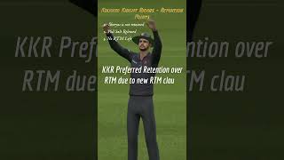 KKR Retention Shreyas Iyer OutWicketKeeper Options amp Big Auction Plans kkr kolkataknightriders [upl. by Eilrahc]