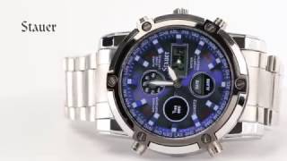 Stauer Blue Stone Chronograph Watch [upl. by Zerdna]