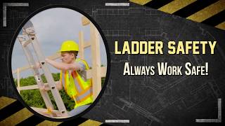 Construction Safety Ladder Safety [upl. by Cordova]