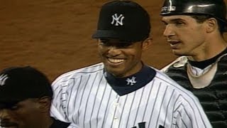 Mariano Rivera records his first career save [upl. by Lucie]