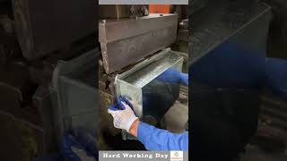 Hard Working Day 187 Steel Box Making Process [upl. by Hong]