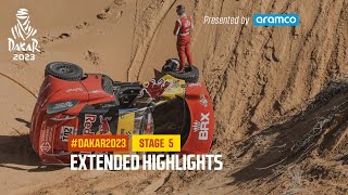 Extended highlights of Stage 5 presented by Aramco  Dakar2023 [upl. by Baun]