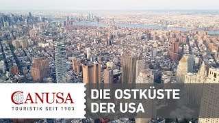 Entdecke die Highlights der Ostküste der USA  CANUSA [upl. by Zelde]