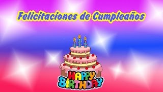 Felicitaciones de Cumpleaños Bonitas y Divertidas [upl. by Isaak]