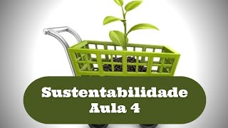 O Consumidor e a Sustentabilidade  Aula 04 [upl. by Tertias]