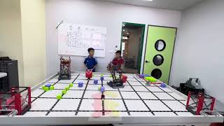 VEX IQ Full volume Red Cube strategy [upl. by Kindig]