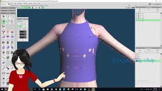 MMD  Metasequoia 4  How I model Shirt [upl. by Ycnalc]