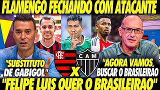 NOVO CAMISA 9 FECHANDO FLAMENGO vai ASSINAR com ATACANTE FELIPE LUIS QUER o BRASILEIRÃO [upl. by Pettifer72]