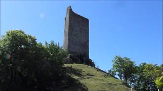 La tourdonjon de Montcuq  24 mètres un symbole féodal ou phallique [upl. by Eelyma]