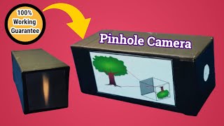 How To Make Pinhole Camera At Home Very Easy Steps  Pinhole Camera Making For School Project [upl. by Aihsekat]