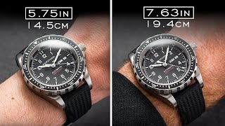 Picking Out the Right Watch for Your Wrist Watch Size vs Wrist Size [upl. by Arratahs]