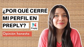 👆 MI EXPERIENCIA EN PREPLY  ¿Por qué decidí cerrar mi perfil de tutora de español [upl. by Adiaz]