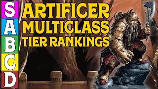 Artificer Multiclass Tier Rankings in DampD 5e [upl. by Nosdrahcir95]