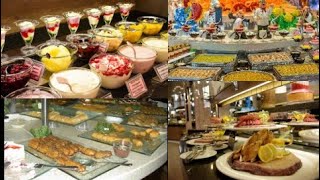 Lunch time in the restaurant royal wings hotel Antalya  lunch buffet  Antalya Turkey [upl. by Chenay]