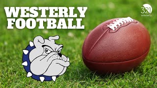 Westerly Bulldogs Varsity Football Div 2 Quarterfinal vs Moses Brown  November 8 2024 [upl. by Hsevahb]