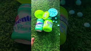 Doublemint vs mentos chewing gum unboxing asmr videochewinggumasmrunboxingasmrviralshortsnewasmr [upl. by Ecnedac]