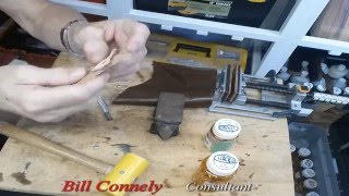 How To Use A Rivet Setter  Riveting Leather [upl. by Entirb176]