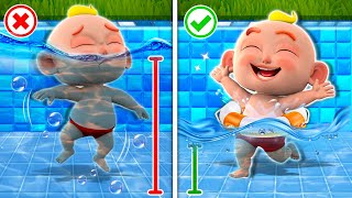 Scary Water Monster  Stranger Danger Song🚨 Safety Tips  Funny Baby  Nursery Rhymes amp Kids Songs [upl. by Hagen]