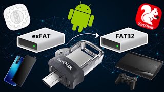 Format USB Drive to FAT32 on Android USB TOOLS Format  WIPE NO ROOT REQUIRED [upl. by Kristi625]