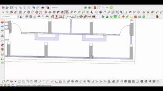 Como usar correctamente Herramienta Equidistancia en Muros Arquitectonicos [upl. by Milan]