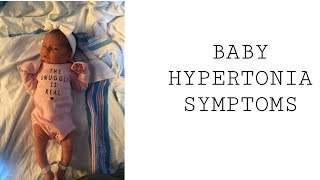 Baby Hypertonia Symptoms [upl. by Lenrad]