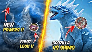 First Official Look of TItanus SHIMO in Godzilla x Kong The New Empire  New Powers of Shimo [upl. by Ariayek]