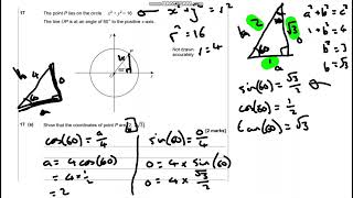 AQA further maths GCSE 2022 paper 1 Question 17 [upl. by Tnaryb]