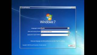 Formatting and Clean Install of Windows 7 [upl. by Iolenta]