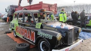 Unlimited  Limited Bangers Oliebollenrace Emmen 28122013 Compilatie [upl. by Rimidalg]